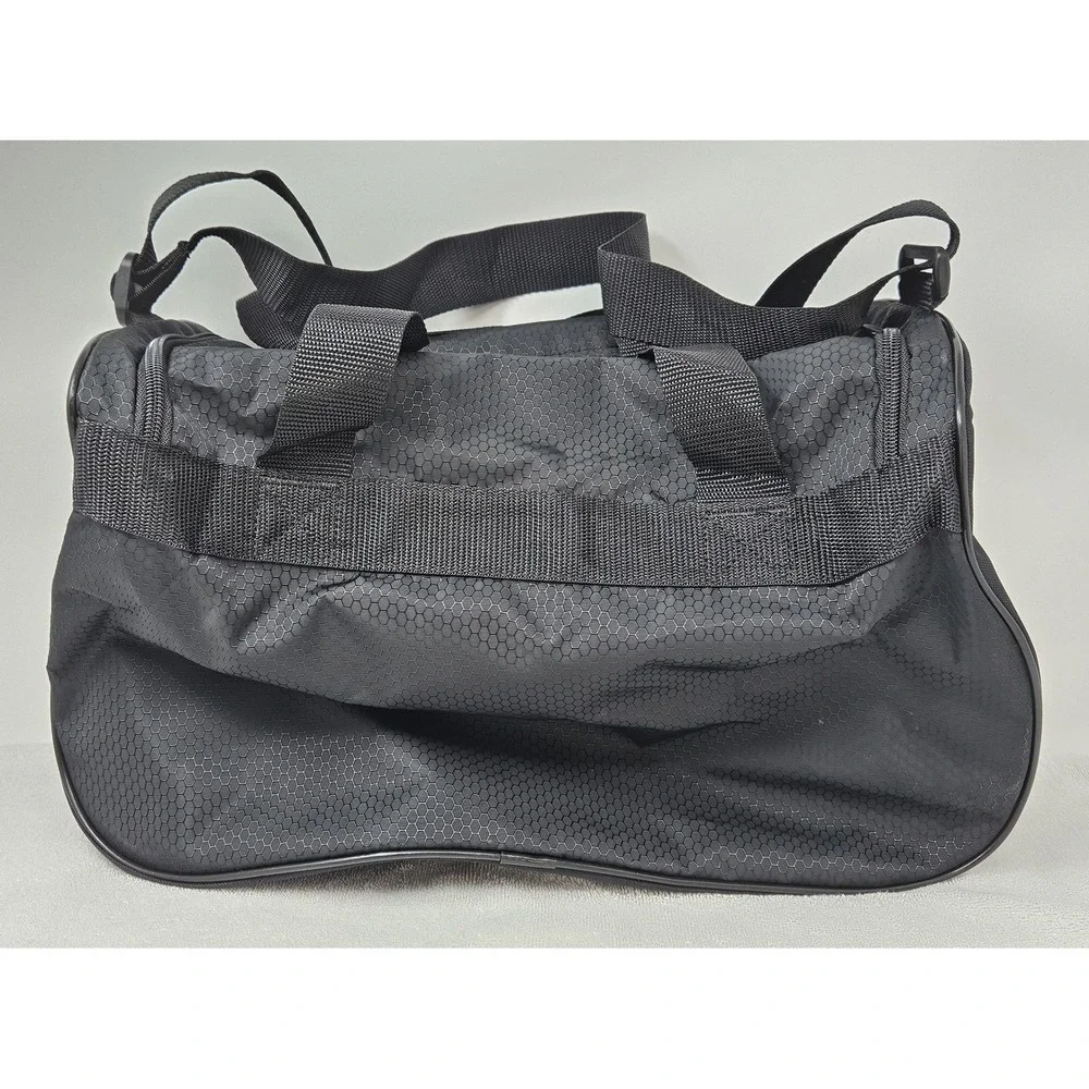 Adidas Diablo Small II Duffel Bag Black White Hex Solid Gym Travel Bag NWT
